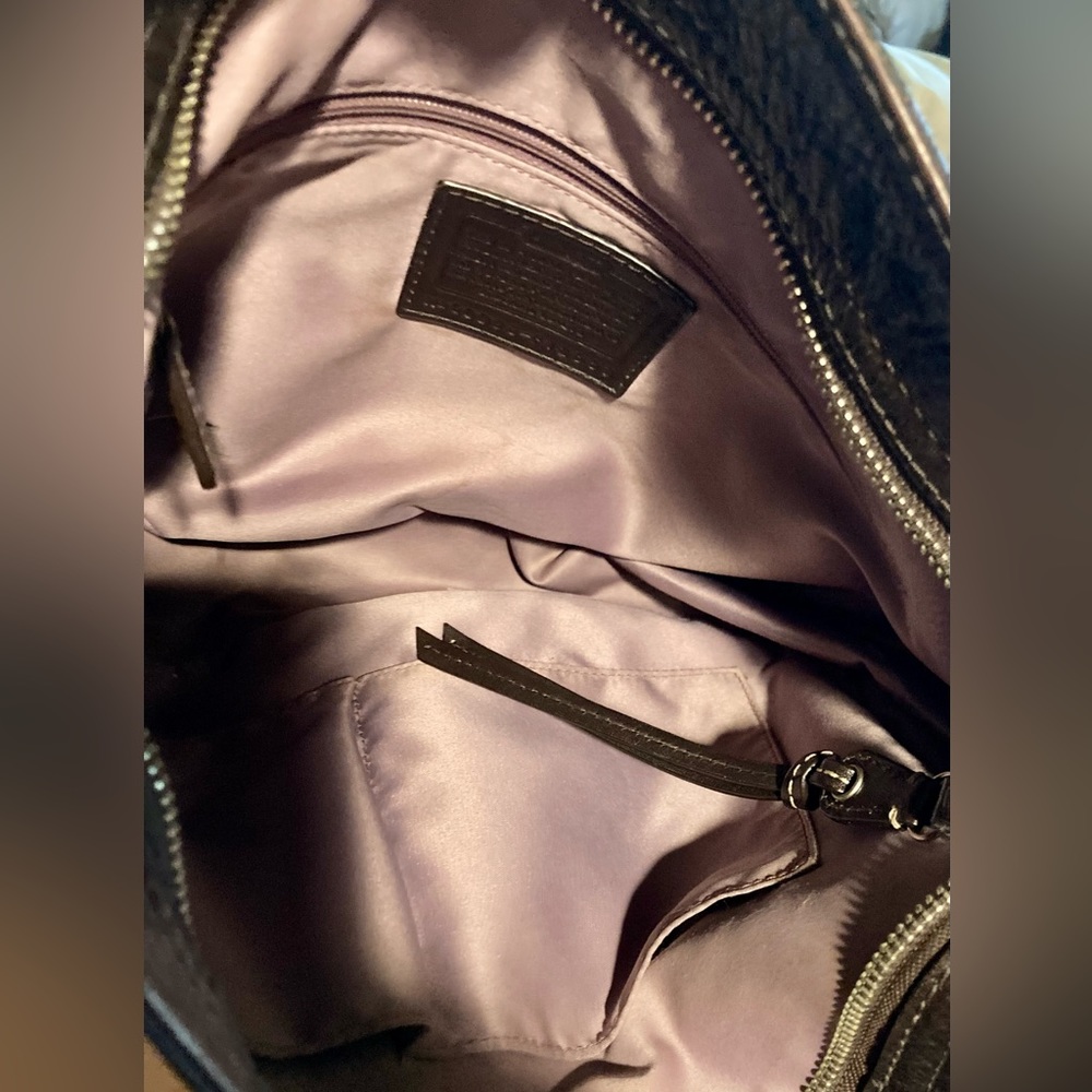 Coach Brown Leather Purse🐝 - Picture 3 of 6